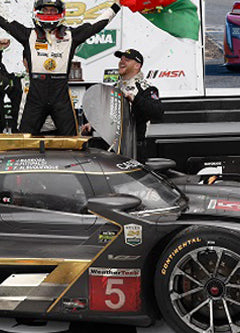 Rolex 24 @ Daytona Overall (1-2 Prototype) and GTLM class winners 1-2-3-4 powered by Braille Lithium