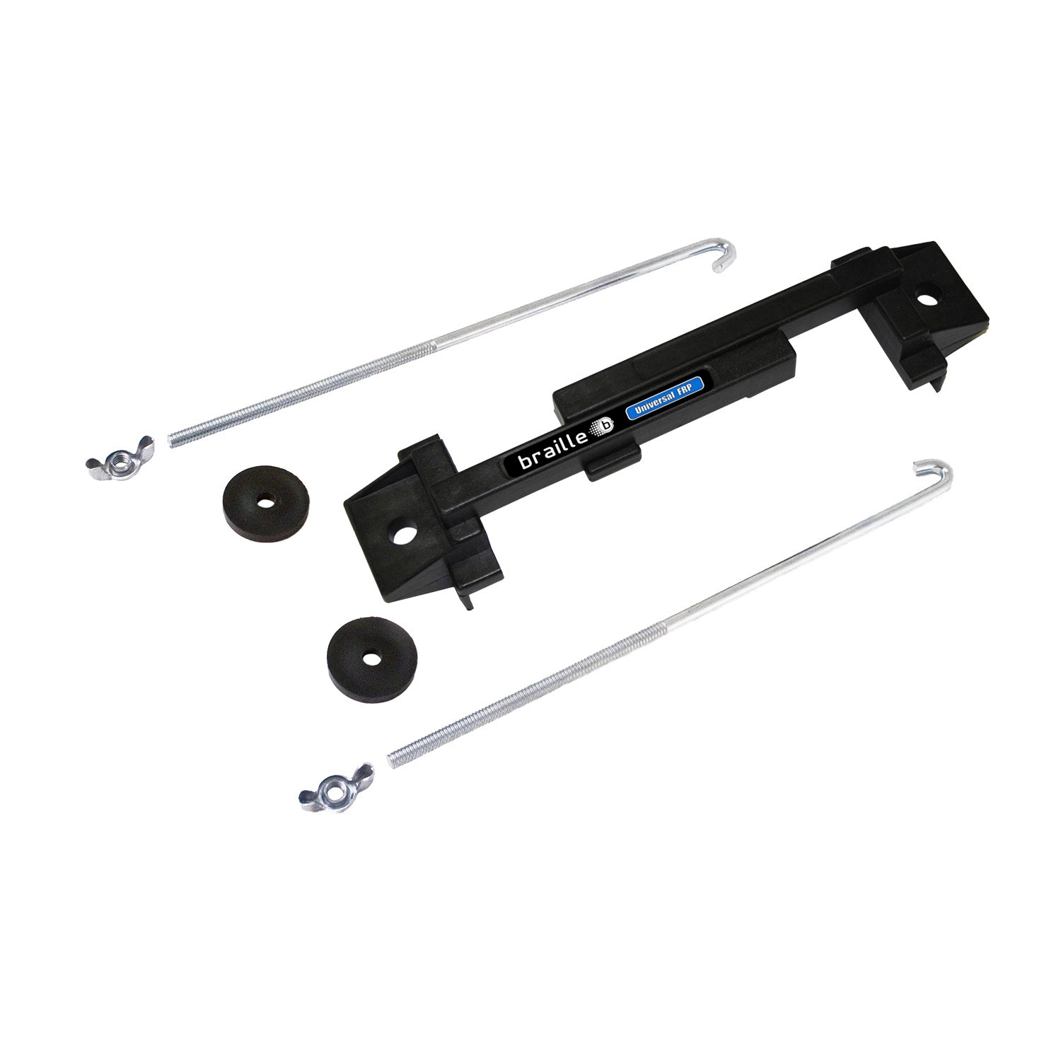 Braille 61810 Universal Battery Clamp Kit - 10 inch J-Hooks
