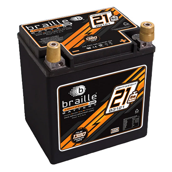 Braille B3121 Lightweight AGM Battery